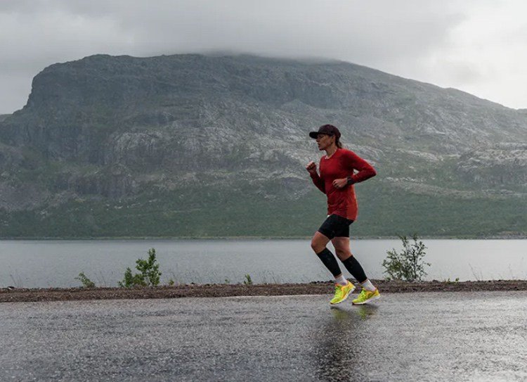 v lete behať v daždi