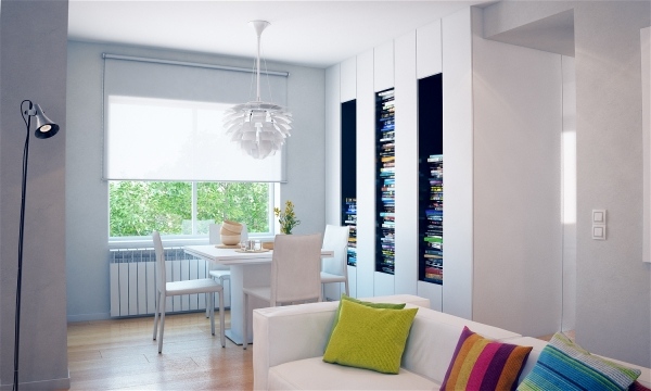 Farebný dizajn obývačky Farebný dizajn obývačky Farebné vankúše