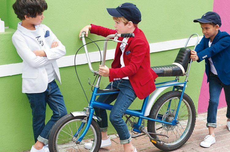 Mladá móda 2015 leto - blejzre Chlapčenská móda Detská móda Letné rifle Chlapci