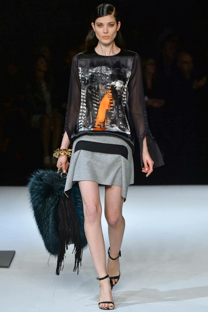 Len krátka sukňa Cavalli