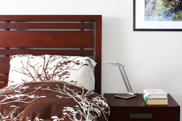 bezdrôtové nabíjanie nočná lampa do spálne