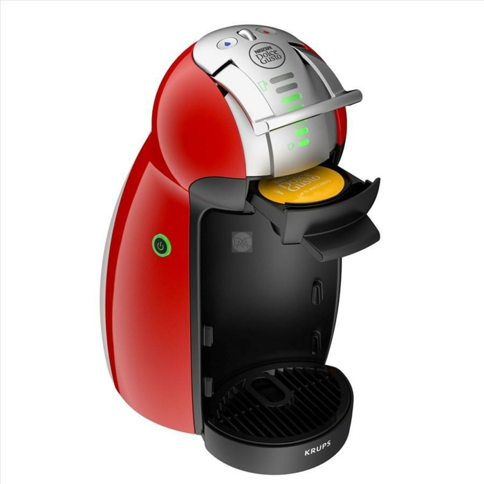 Kávovar s kapsulou kávové kapsule do kávovaru nescafe dolce gusto červené moderné