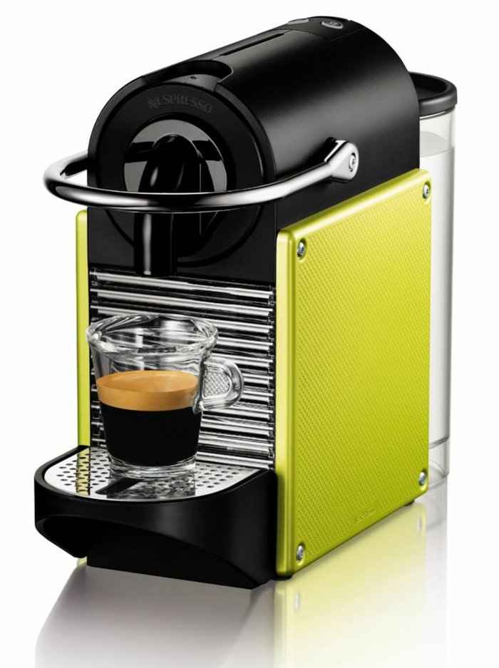 Kávovar s moderným dizajnom kávovar na espresso zelená automatická šálka na varenie kávy
