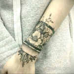 przykład pięknego projektu tatuażu z 21.10.2019 №010 - piękne tatuaże - _