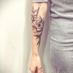 przykład pięknego projektu tatuażu z 21.10.2019 №009 - piękne tatuaże - _