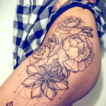 przykład pięknego projektu tatuażu z 21.10.2019 №003 - piękne tatuaże - _