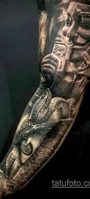 przykład fajnego projektu tatuażu z 21.10.2019 №078 - fajne tatuaże - _