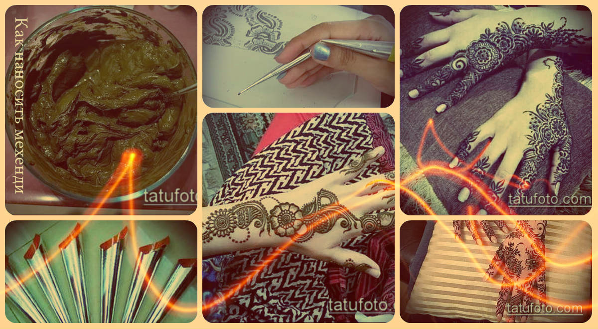 How to apply mehendi on the body correctly - tips and photos