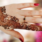 مثال على وشم مؤقت بالحناء في الصورة 11.11.2019 №320-وشم حناء-