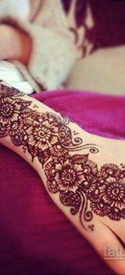 مثال على وشم مؤقت بالحناء في الصورة 11.11.2019 №305-وشم حناء-