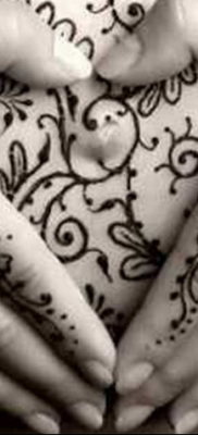مثال على وشم مؤقت بالحناء في الصورة 11.11.2019 №270-وشم حناء-