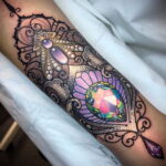 Women's tattoo in the style of realism 02.01.2021 №010 -female tattoo realism-