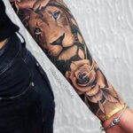 Women's tattoo in the style of realism 02.01.2021 №002 -female tattoo realism-