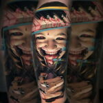 Color tattoo in the style of realism 02.01.2021 №215 -color realism tattoo-