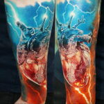 Color tattoo in the style of realism 01/02/2021 №210 -color realism tattoo-