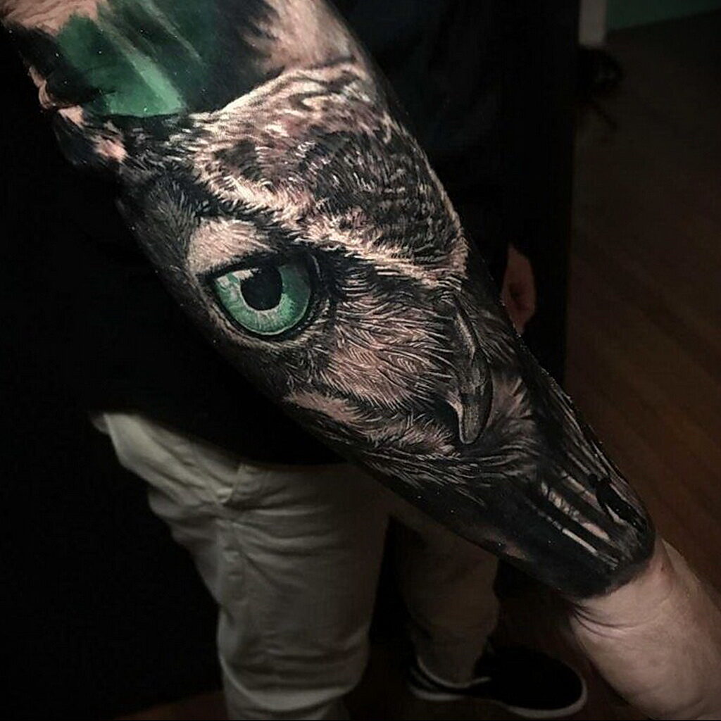 Color tattoo in the style of realism 01/02/2021 №201 -color realism tattoo-