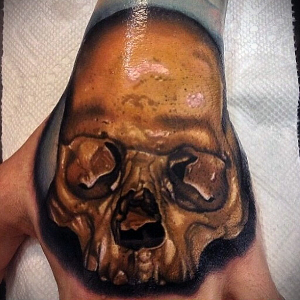 Color tattoo in the style of realism 02.01.2021 №193 -color realism tattoo-