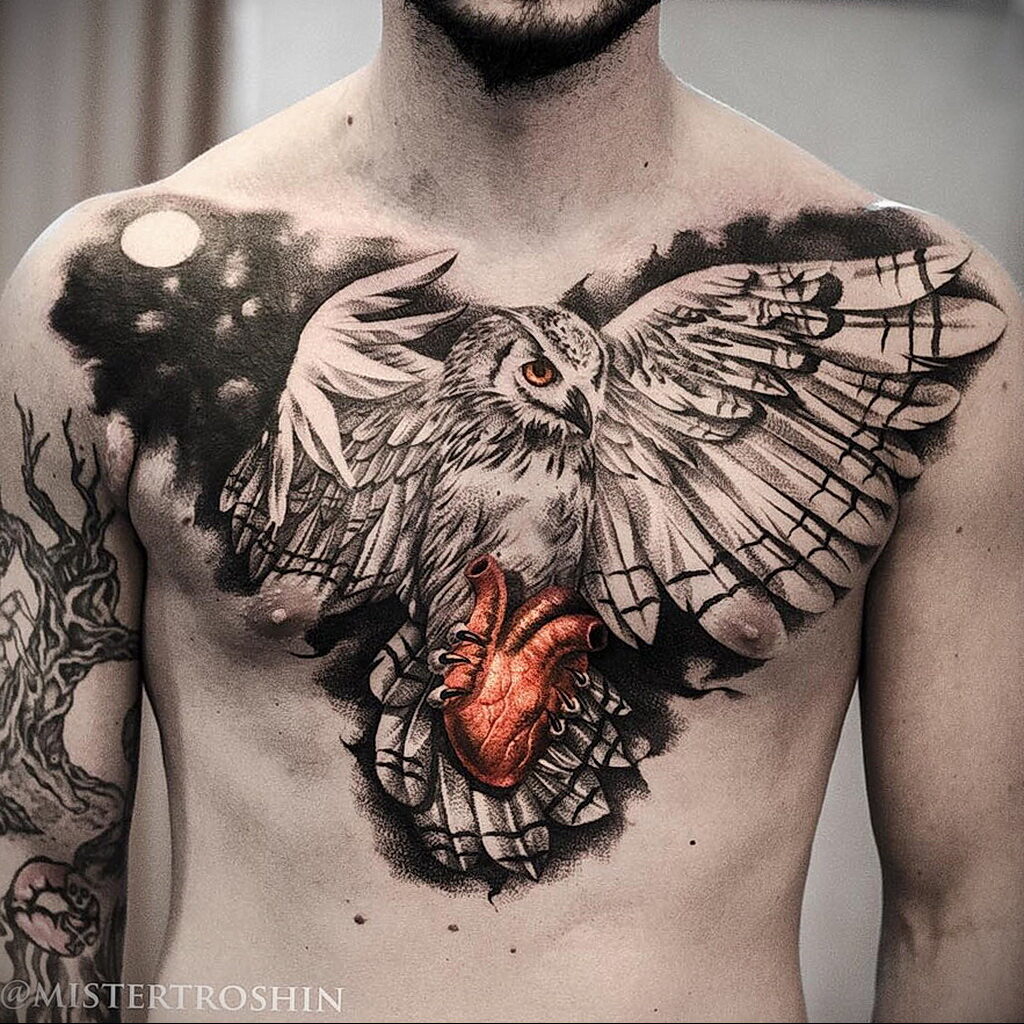 Color tattoo in the style of realism 02.01.2021 №184 -color realism tattoo-