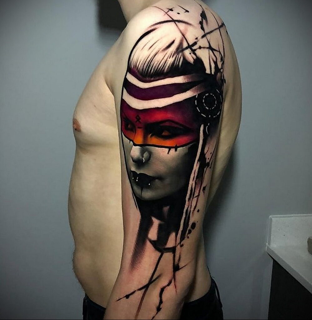 Color tattoo in the style of realism 02.01.2021 №150 -color realism tattoo-