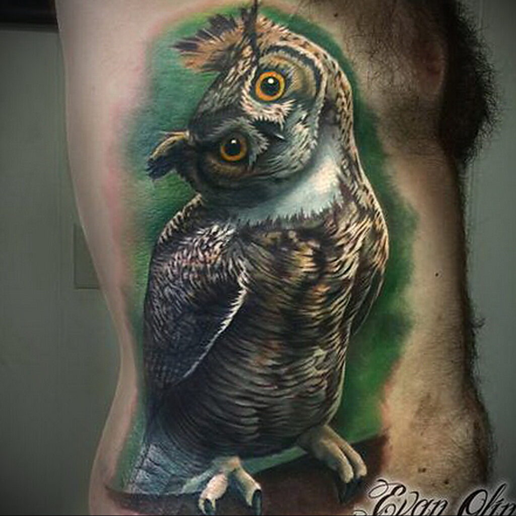 Color tattoo in the style of realism 02.01.2021 №123 -color realism tattoo-