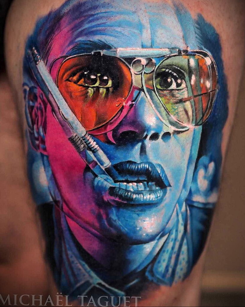 Color tattoo in the style of realism 01/02/2021 №087 -color realism tattoo-
