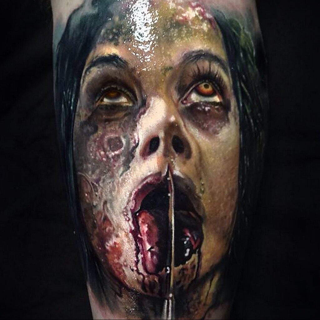 Color tattoo in the style of realism 01/02/2021 №075 -color realism tattoo-
