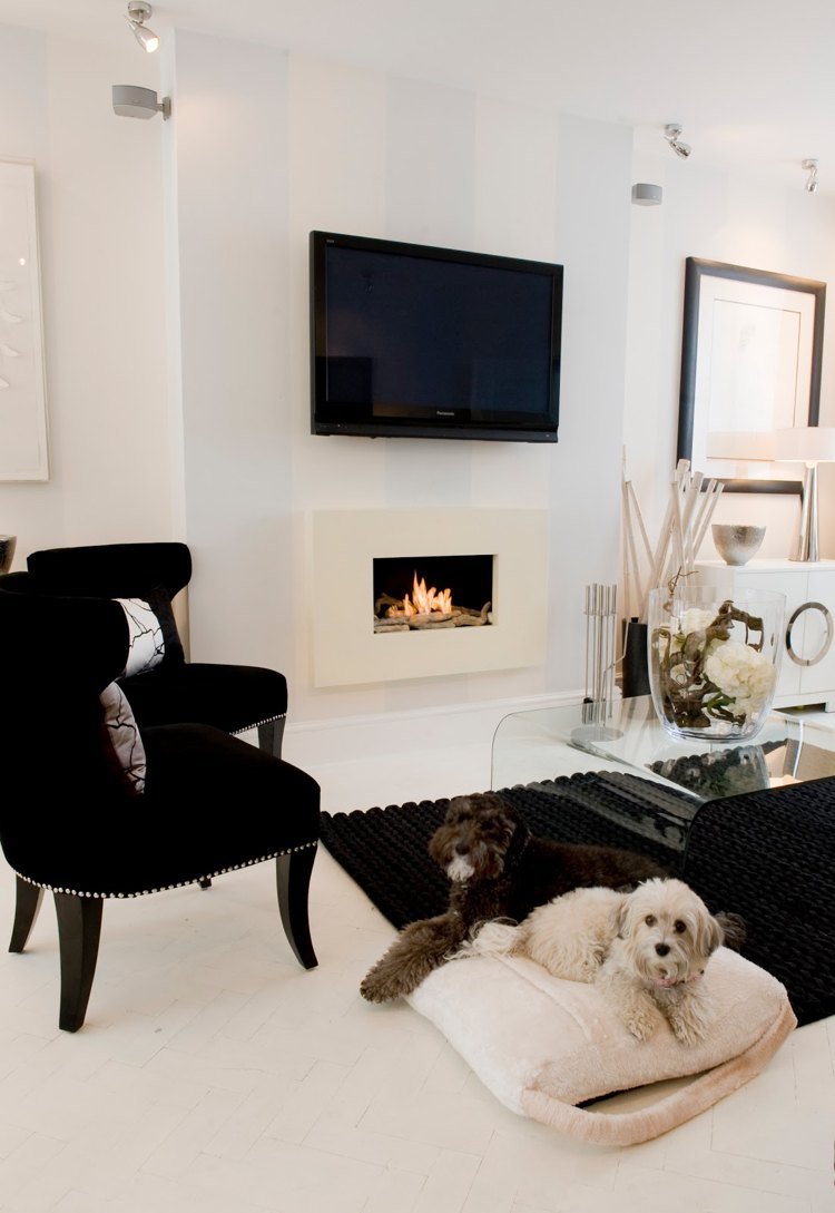 Krb bez komína -moderný-tradičný-čierno-biely