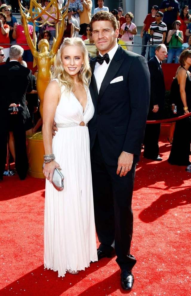 David Boreanaz a manželka Playmate, manželka Jaime Bergmana, ktorí podviedli David-Boreanaz-Playboy-Playmate-manželka-Jaime-Bergman