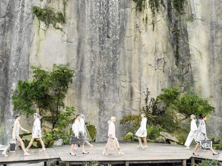 Módna šou Karla Lagerfelda Chanel