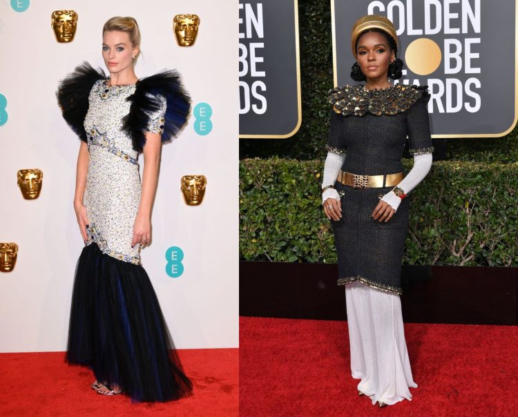 Slávnostné udeľovanie Zlatých glóbusov Karl Lagerfeld Margot Robbie Baftas Janelle Mona 2019