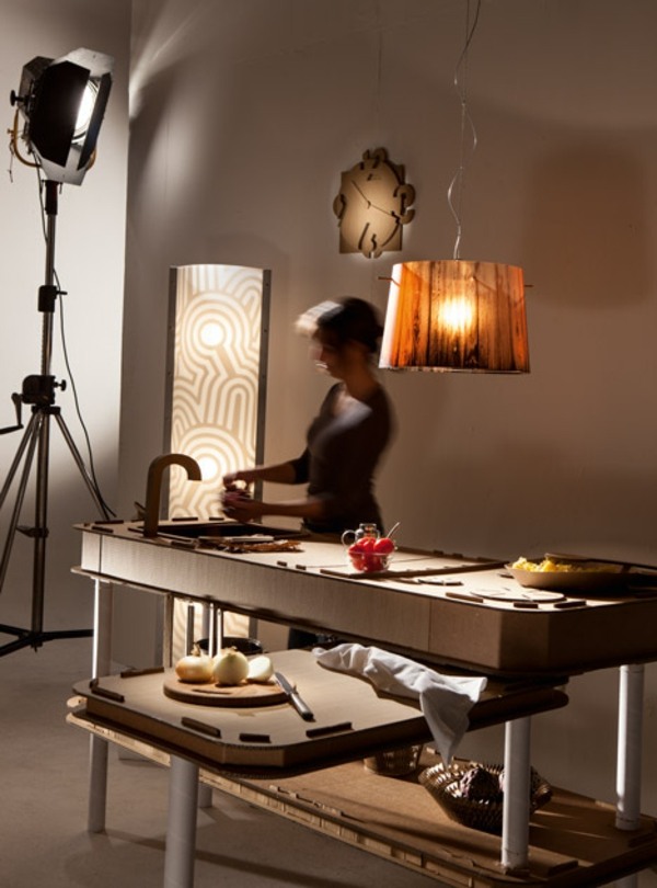 Myšlienka expozície kuchynského ostrova