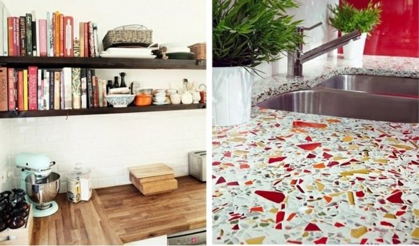 Bylinkové regály-vyrobené z laminátu-potiahnuté-laminát-leštené-dub-farba