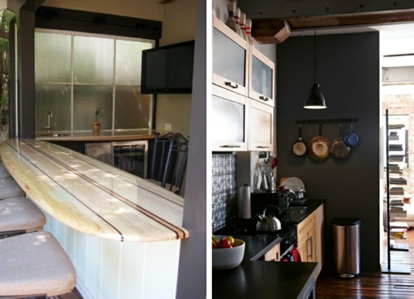 Pruhy-vzor-čiary-so-sklom-potiahnutými-kuchynskými-skriňami