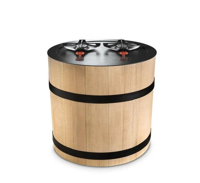 Platne na varenie, plynové voľne stojace ostrovné drevo vysoko kvalitné platne na varenie, voľne stojace, priemyselný vzhľad