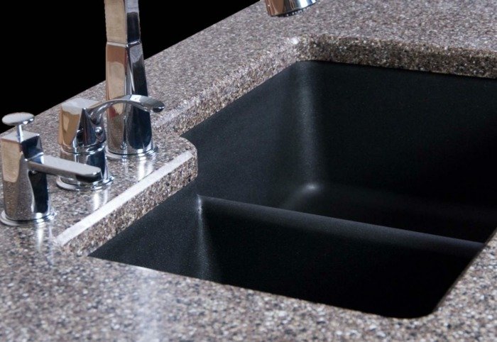 kamenný drez kremenný kuchynský zariaďovací pracovný povrch