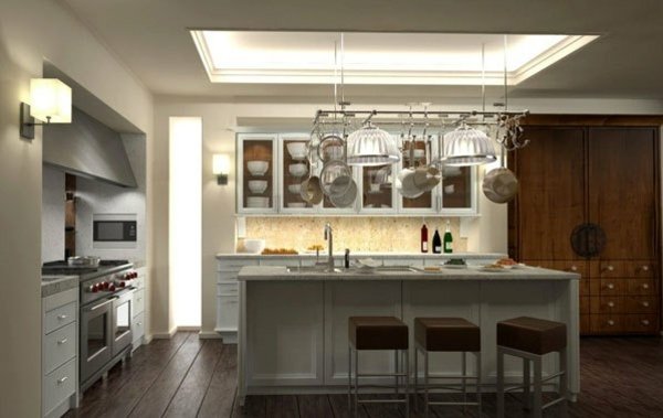 Nápad na osvetlenie kuchynskej skrinky Nápad na osvetlenie kuchynskej skrinky