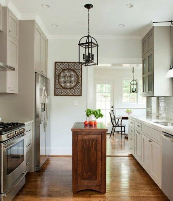 malý kuchynský ostrov stavať drevo malá kuchyňa-ostrov-drevo-stavba