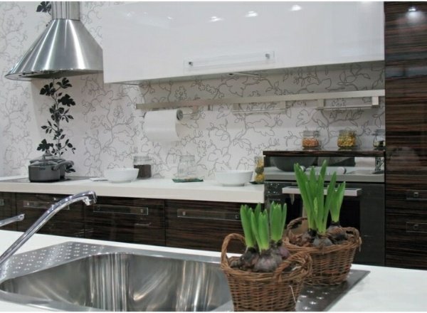 Renovácia kuchynskej tapety Tapeta prestavba kuchyne