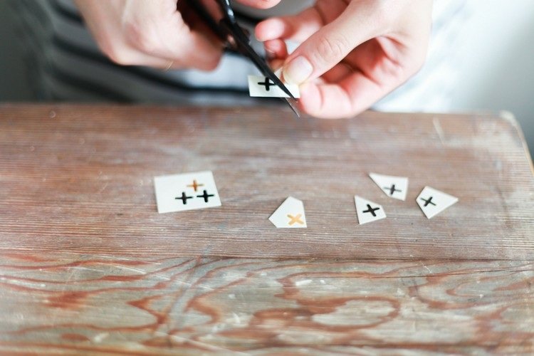 sviečky zdobia vianočné šablóny krížové tetovanie vianočné motívy