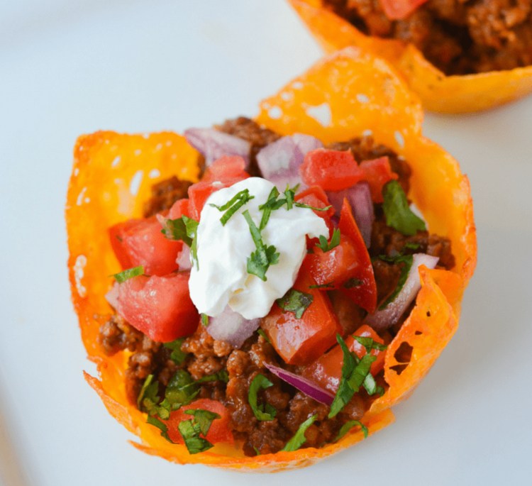 ketogénne recepty na prípravu večerných tacos