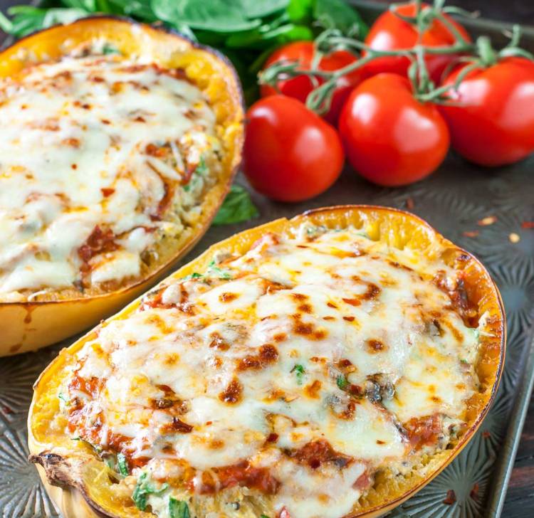 ketogénne recepty pripravujú lasagne tekvicu