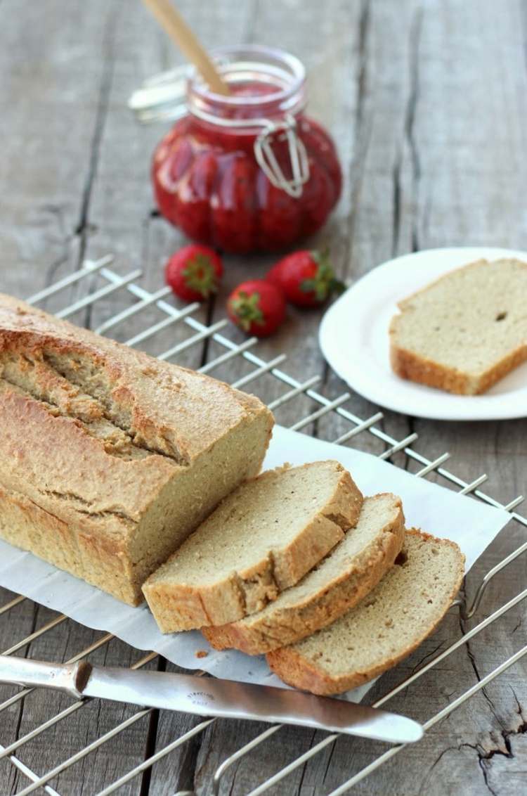 ketogénny chlieb s nízkym obsahom sacharidov kokosová múka kešu oriešky