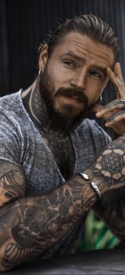 Photo of tattoo model Kevin Crickman (@thecreekman) 04/23/2020 №014 -tattoo-