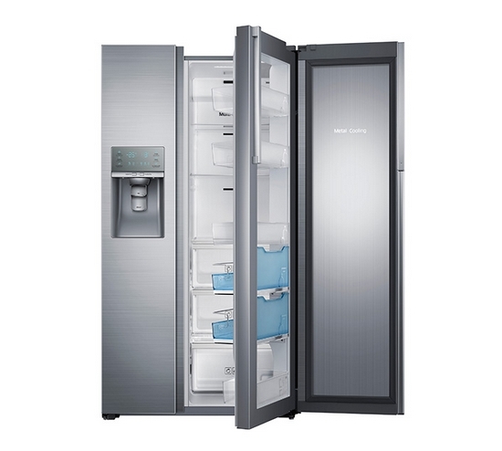 RH22H9010 nerezové zariadenie reštaurácie, vysoké sklenené dvere