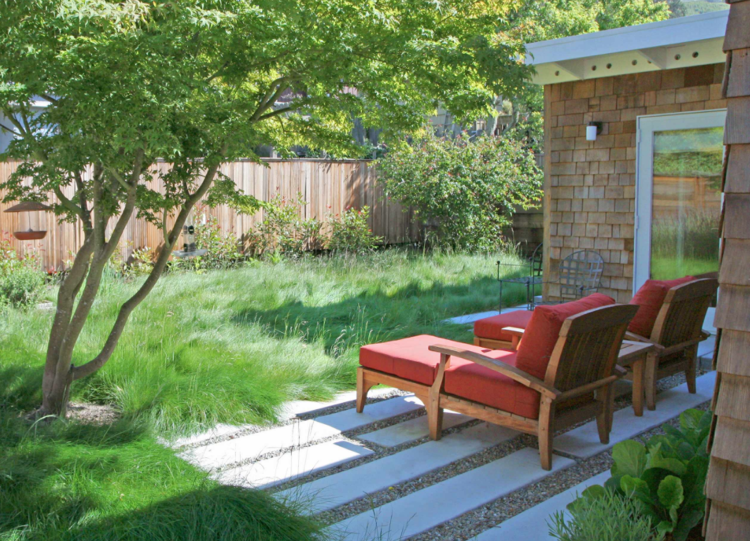 Pôdny kryt Festuca rubra ako náhrada trávnika bez kosenia