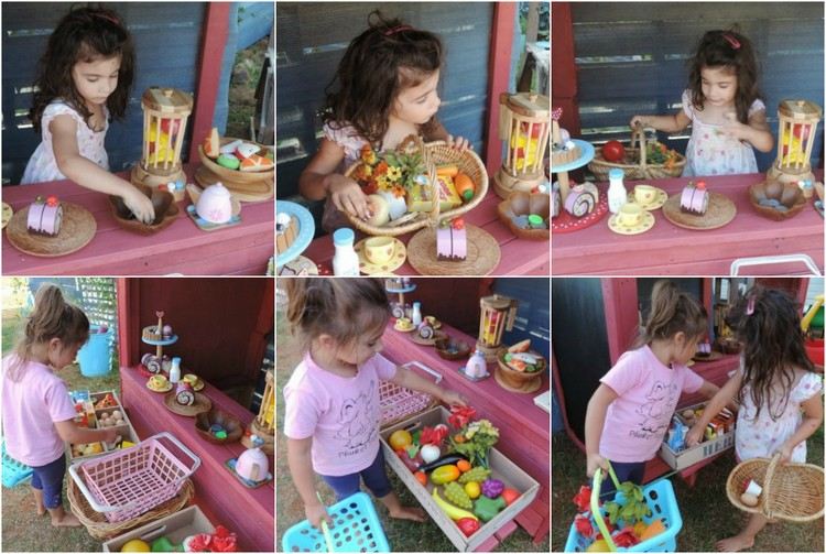 detský obchod-záhradné-príslušenstvo-hry-zákazník-predavačka-nákupné koše