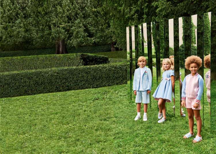 detská móda na leto 2018 šaty nebesky modrá pastelová ružová bombera