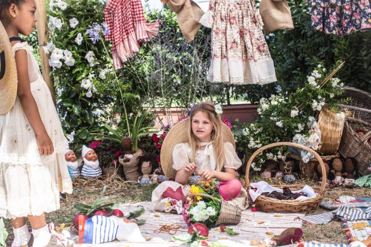 detská móda leto 2018 oblieka vintage dievčatá