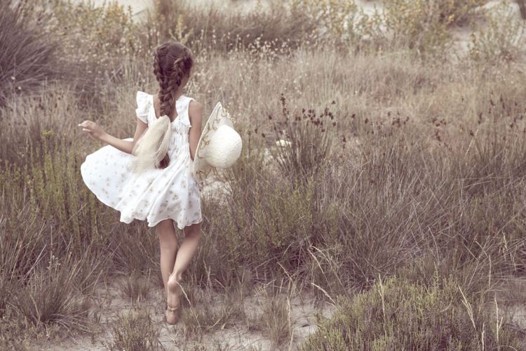 detská móda leto 2018 šaty slnečný klobúk s kvetinovým vzorom