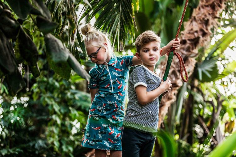 detská móda leto 2018 šaty vrecká košeľový golier